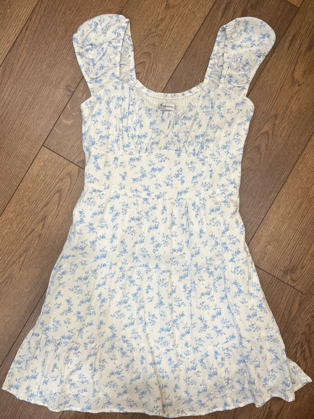 Blue Floral Hollister Dress